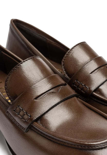 Mocassin Chic à Talon