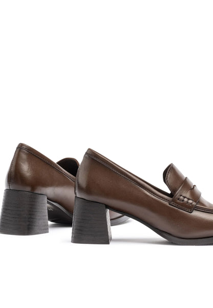 Mocassin Chic à Talon