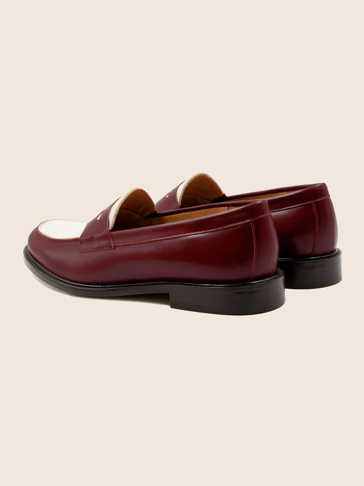 Mocassins En Cuir Véritable