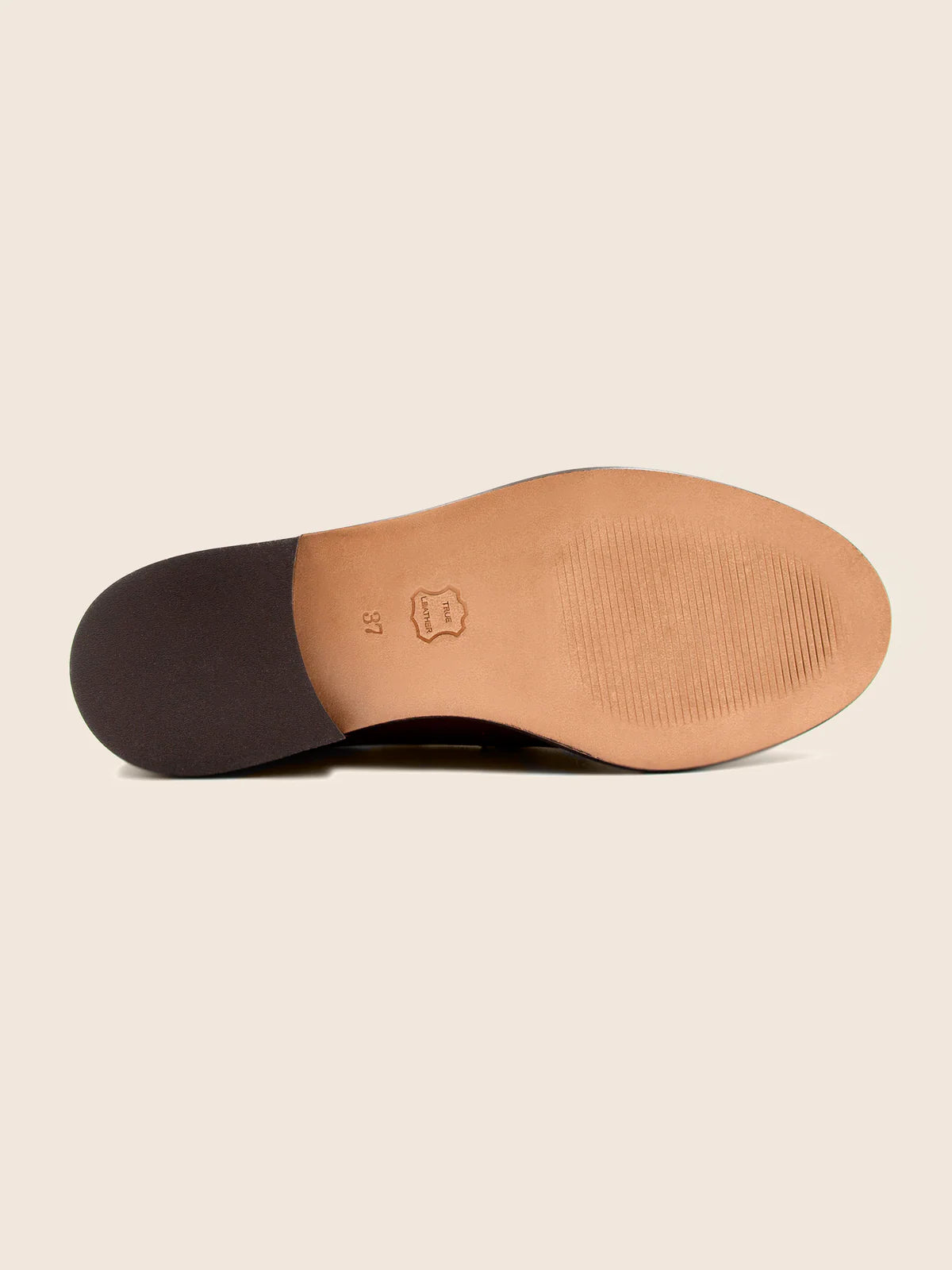 Mocassins En Cuir Véritable