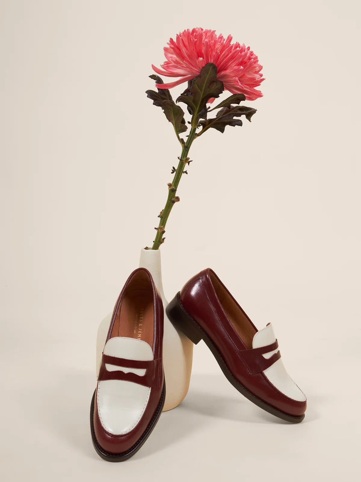 Mocassins En Cuir Véritable